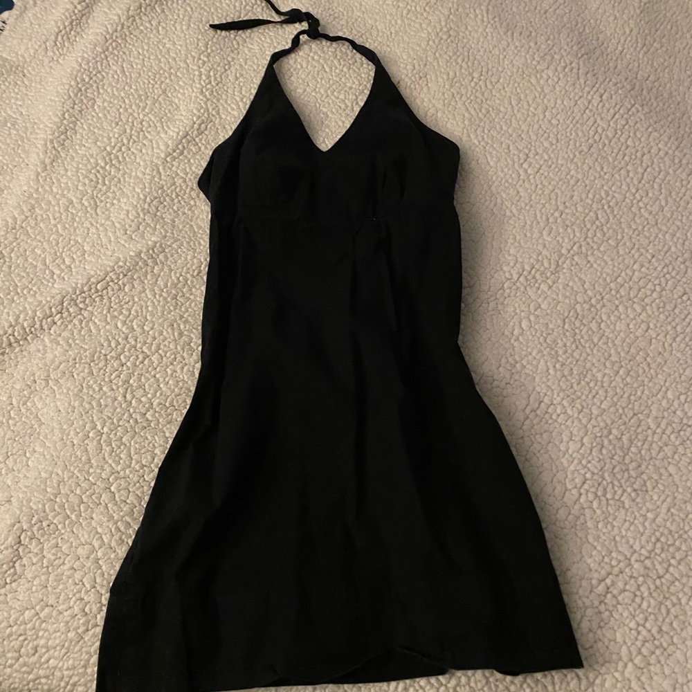 Gap halter vneck dress